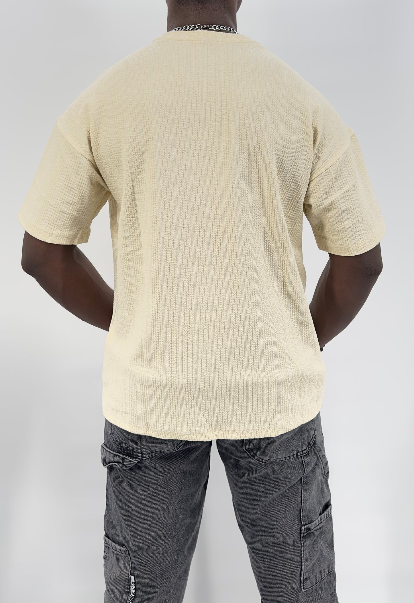 Textured T-shirt